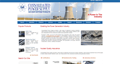 Desktop Screenshot of consolidatedpower.com